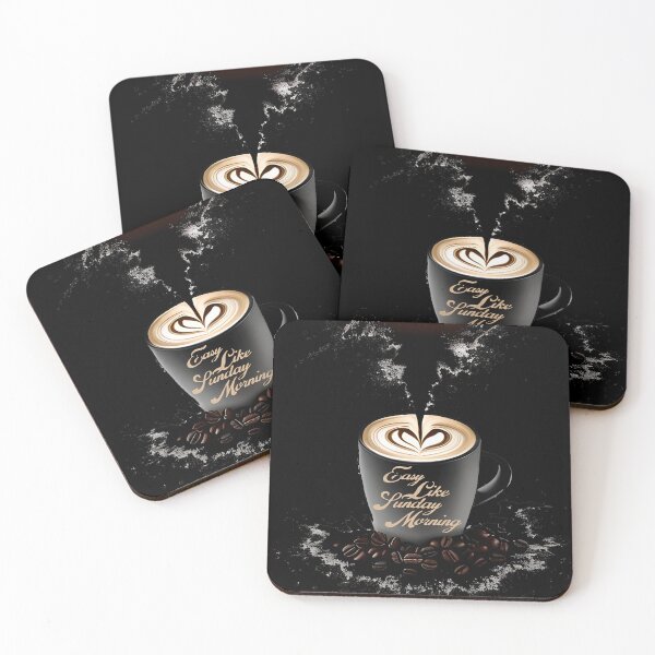 Item preview, Easy Like Sunday Coffee Tasty Cafe designed and sold by kubix81.