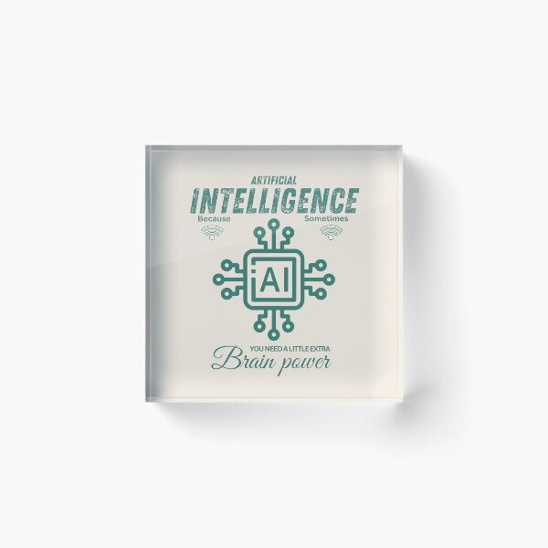 Item preview,  ai because sometimes you need a little extra brain power designed and sold by vidyaroul.