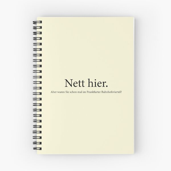 Item preview, nett hier aber waren sie schon mal im frankfurter bahnhofsviertel designed and sold by TheBestArt2022.