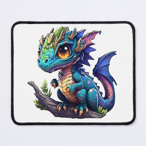 Item preview, Colorful dragon designed and sold by LiviVentures.