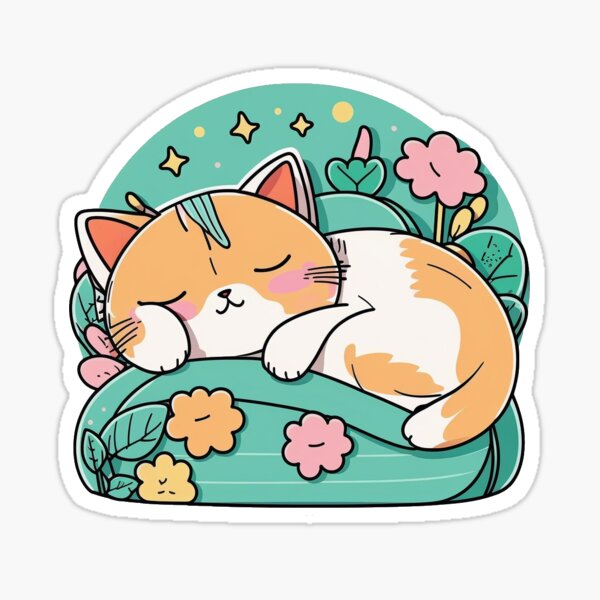 Item preview, Cat sleeping  designed and sold by Skayne.