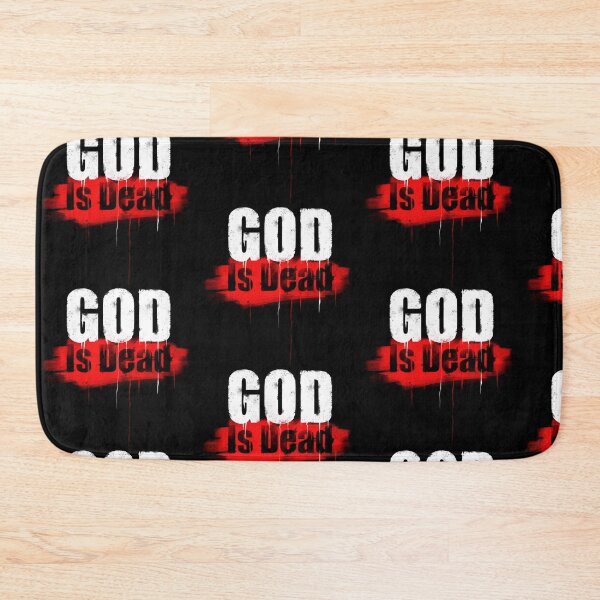 Item preview, Atheist God is Dead paint vintage paint splatter with drips. designed and sold by Mitch616Art.