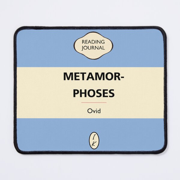 Item preview, Metamorphoses Reading Journal designed and sold by InkishKingdoms.