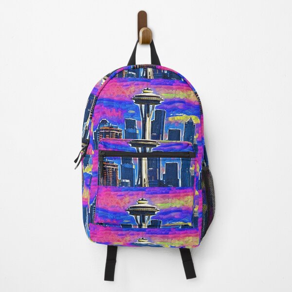 Item preview, Space Needle Colorful Sky designed and sold by KirtTisdale.
