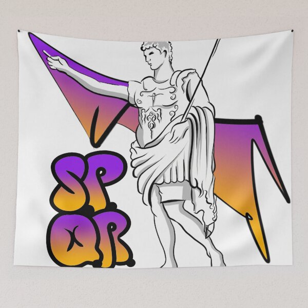 Item preview, Roman statue street art designed and sold by Mario-InkArt.