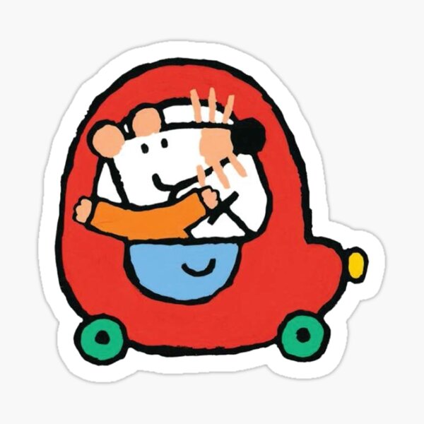 Item preview, Maisy in a car designed and sold by radepsilon.