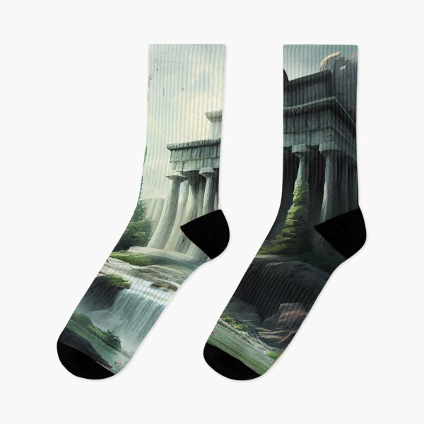 Item preview, Washington DC (reimagined) V (Lincoln Memorial) designed and sold by BelowHorizon.