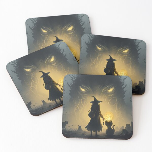 Item preview, Dark Witchcraft, Ominous Witch Art designed and sold by DaydreamDepot.