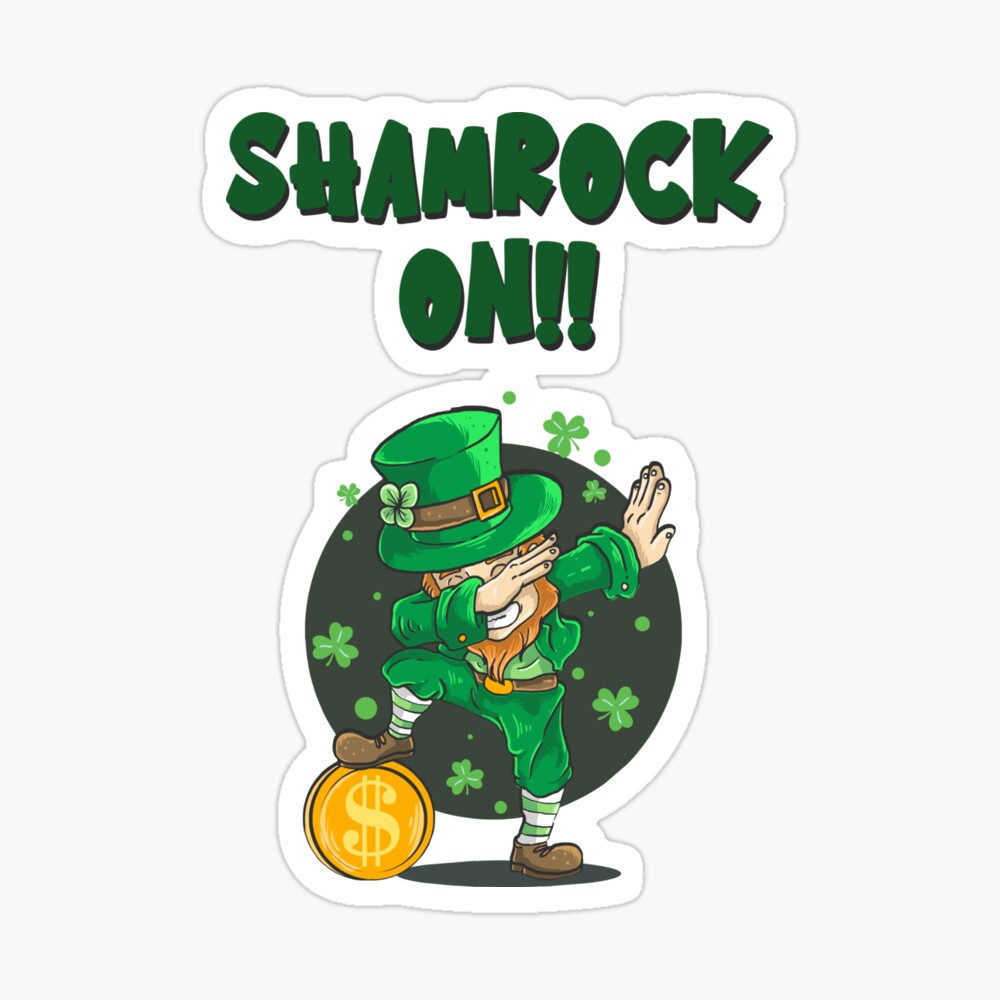 Shamrock On Funny St Patricks Day Leprechaun Shenanigans! St Paddys Day  2023 Meme