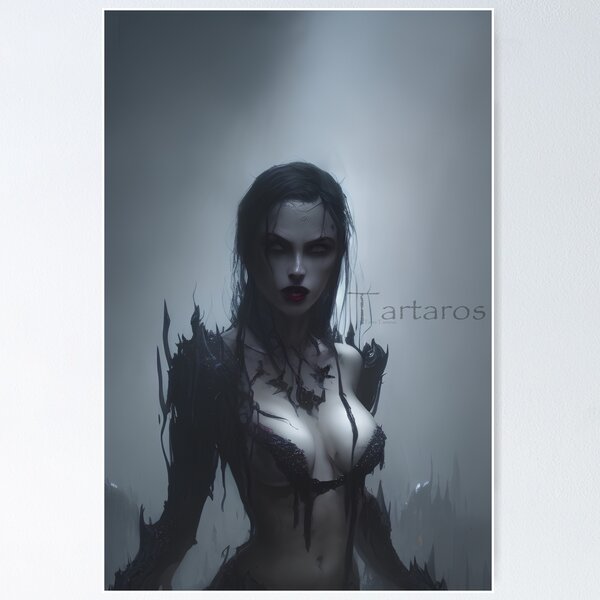 Item preview, Seductive Demoness of the Night designed and sold by TerraTartarus.
