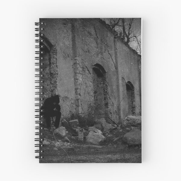 Item preview, Man in front of a  church ruins designed and sold by SvarunPogani.