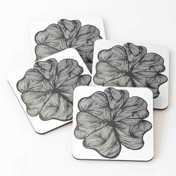 Item preview, Flower zentangle designed and sold by emmagfrey.