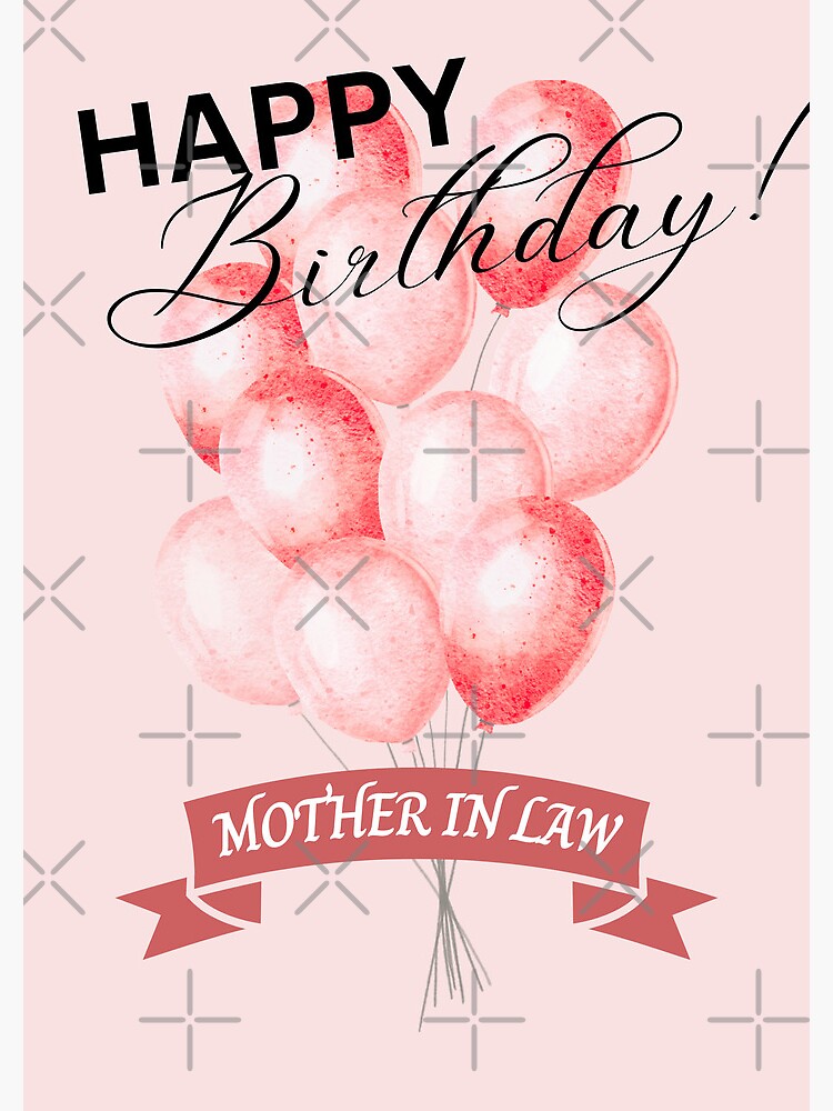 Colorful Birthday Card for Mother