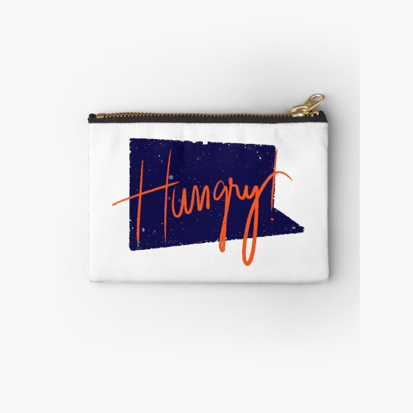 Item preview, Orange and dark blue Hungry hand letters designed and sold by IULIART.