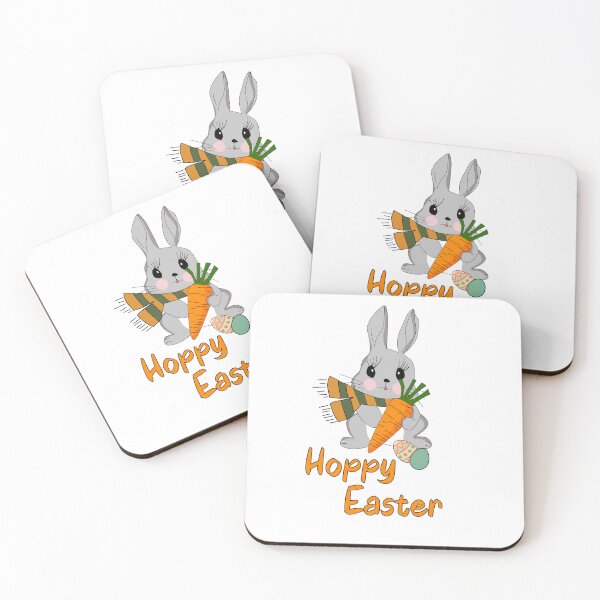 Item preview, Cute Hoppy Easter Bunny designed and sold by HappyLifeCreate.