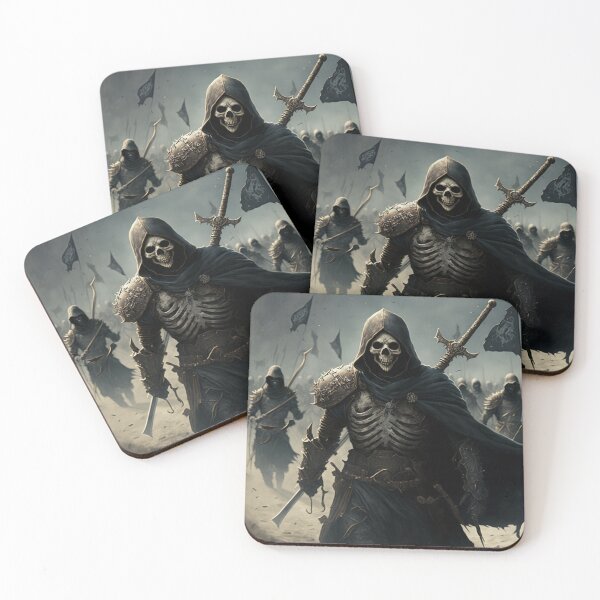 Item preview, Battle Ready Dark Knight Leading His Men To War designed and sold by Dragonstrom.