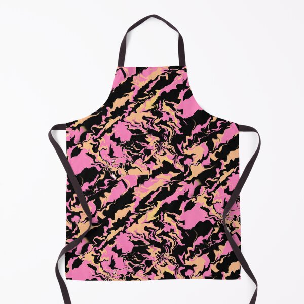Aperçu de l'œuvre Black Pink Orange Abstraction créée et vendue par awsomepatterns.