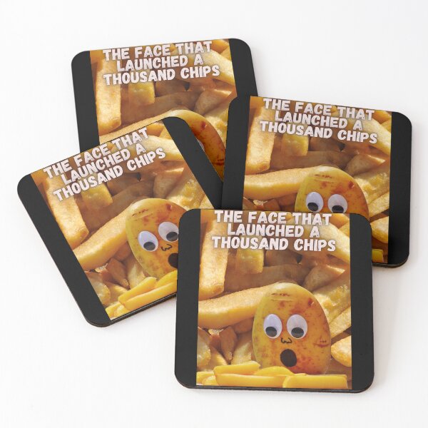 Item preview, The face that launched a thousand chips designed and sold by CannyGoods.