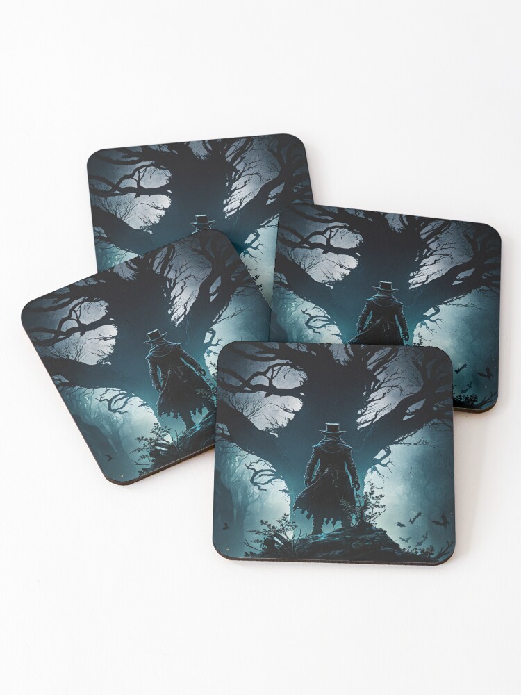 Thumbnail 1 of 5, Coasters (Set of 4), Enigma designed and sold by DesignBox-.