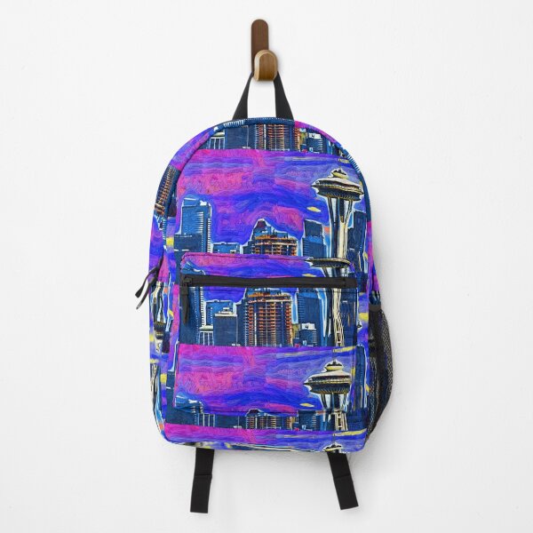 Item preview, Spece Needle Fauvism Style designed and sold by KirtTisdale.
