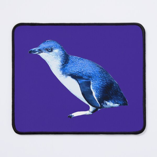 Item preview, SBP Little Blue Penguin (Dark Purple #3A2096 background) designed and sold by SBPenguins.
