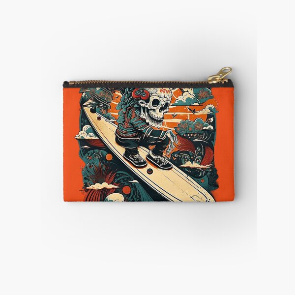 Item preview, Surfin con calavera designed and sold by bobbobroberts.