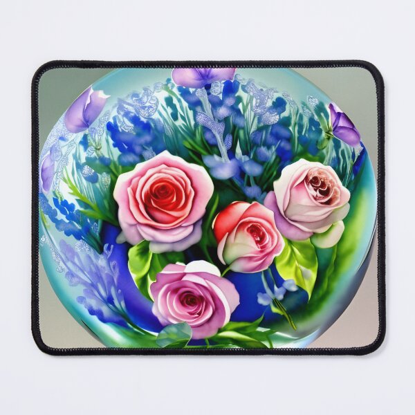 Item preview, Roses in Glass Sphere designed and sold by AuroraSpringer.