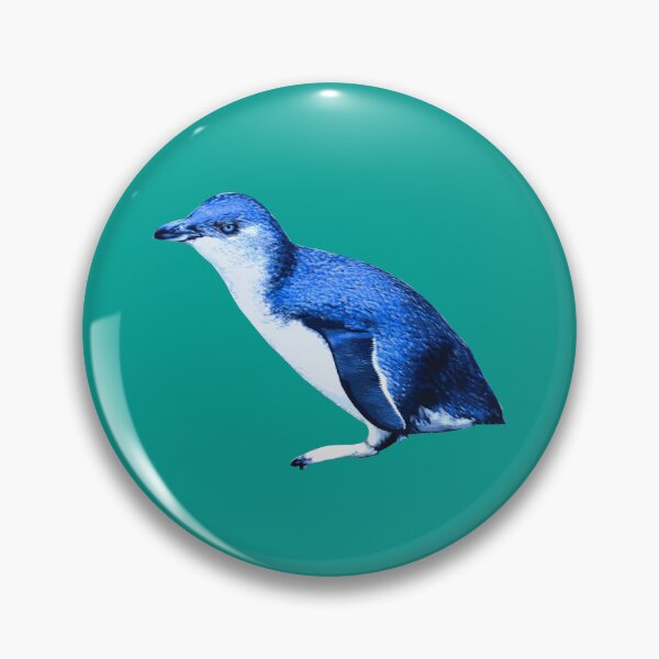 Item preview, SBP Little Blue Penguin (teal #03A096 background) designed and sold by SBPenguins.