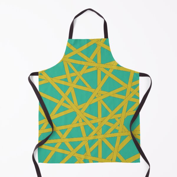 Item preview, Teal Blue with Gold Lines designed and sold by zibziby.