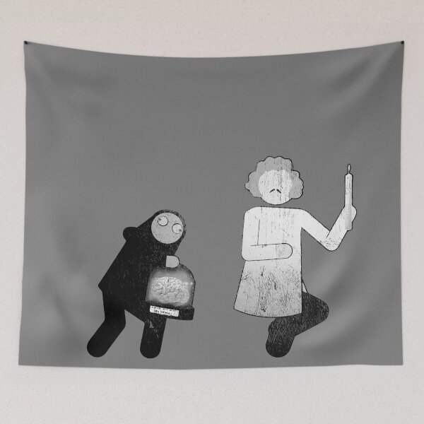 Item preview, Pictogram Graphic Design Art - Movie inspiration - Frankenstein Jr. designed and sold by PeterADesign.