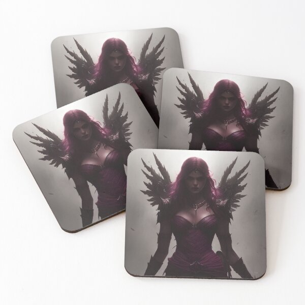 Item preview, Onyx Winged Herald designed and sold by TerraTartarus.