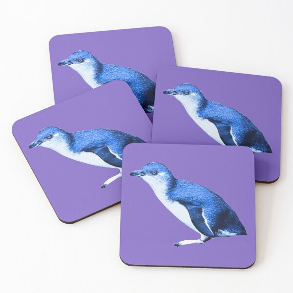 Item preview, SBP Little Blue Penguin (light Purple #795FC1 background) designed and sold by SBPenguins.