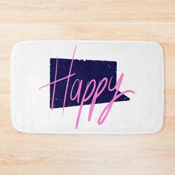 Item preview, Pink and blue happy hand letters designed and sold by IULIART.