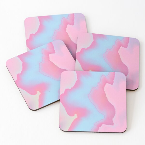 Item preview, Wavy pink and blue pattern  designed and sold by Artistkhg.