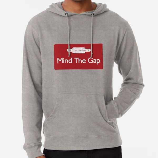 Mind the gap hoodie 2025