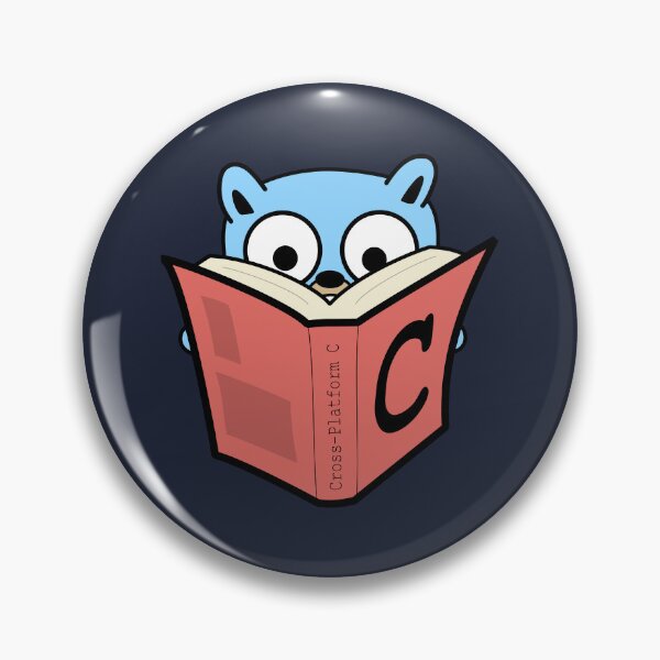 Item preview, Go C Go: Gopher with C book (Navy) designed and sold by hellkni9ht.