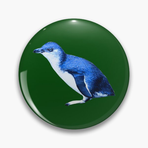 Item preview, SBP Little Blue Penguin (Dark Green #014606 background) designed and sold by SBPenguins.