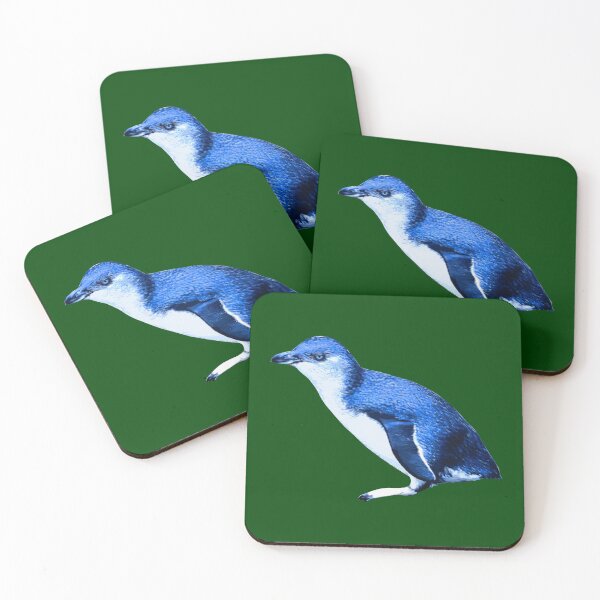 Item preview, SBP Little Blue Penguin (Dark Green #014606 background) designed and sold by SBPenguins.