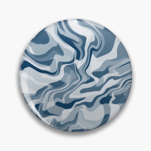 Item preview, Abstract pattern in waves navy blue tone. designed and sold by MirBer.