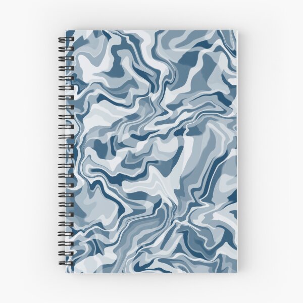 Item preview, Abstract pattern in waves navy blue tone. designed and sold by MirBer.