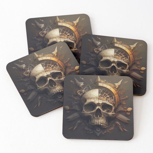 Item preview, Skeleton skull designed and sold by Miszlerpapashop.