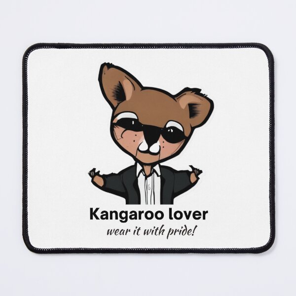 Item preview, Kangaroo lover - wear it with pride! -  A Kangaroo Adventure designed and sold by WBP Mart.