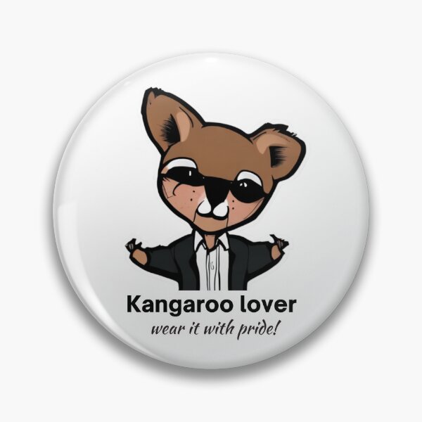 Item preview, Kangaroo lover - wear it with pride! -  A Kangaroo Adventure designed and sold by WBP Mart.