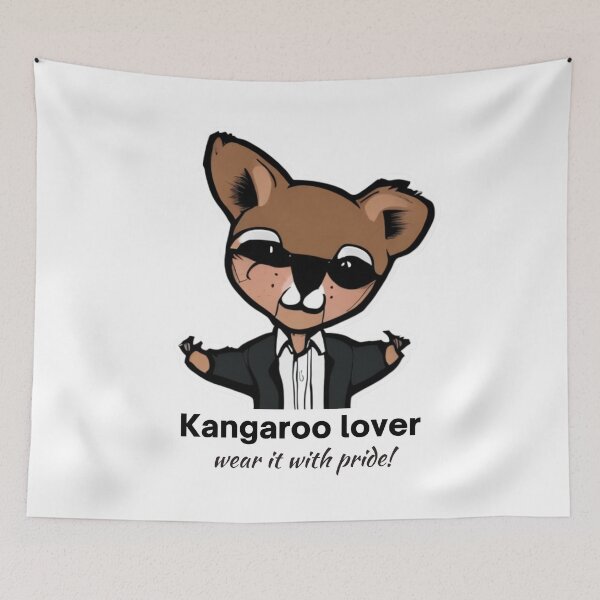 Item preview, Kangaroo lover - wear it with pride! -  A Kangaroo Adventure designed and sold by WBP Mart.