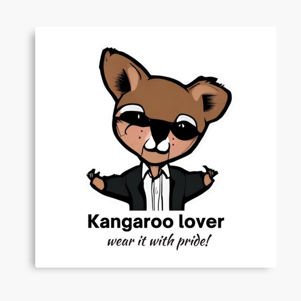 Item preview, Kangaroo lover - wear it with pride! -  A Kangaroo Adventure designed and sold by WBP Mart.
