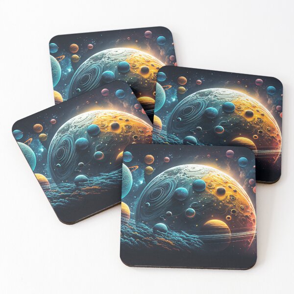Item preview, Planets In Outer Space designed and sold by DeltaV-Art.
