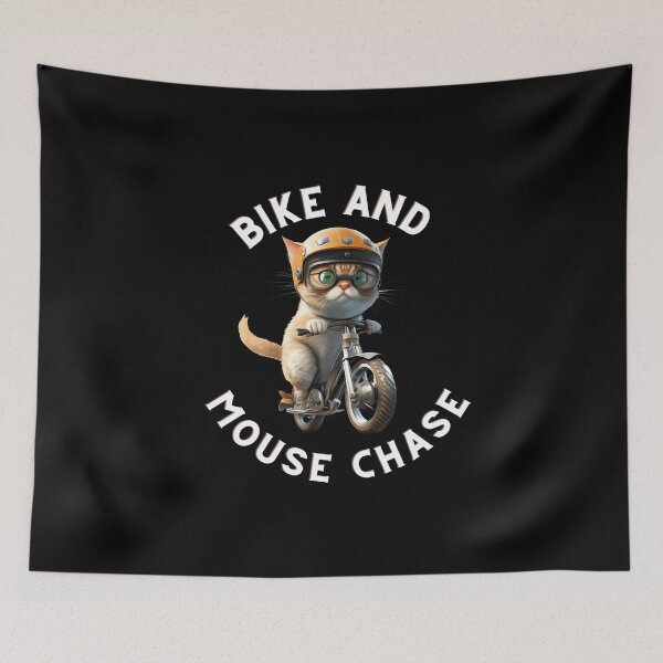 Item preview, funny Cat Toy Bike and Mouse Chase-Bike and Mouse Chase designed and sold by abdilahe60.