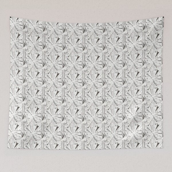 Item preview, black & white geometric design designed and sold by Kseniartlog.
