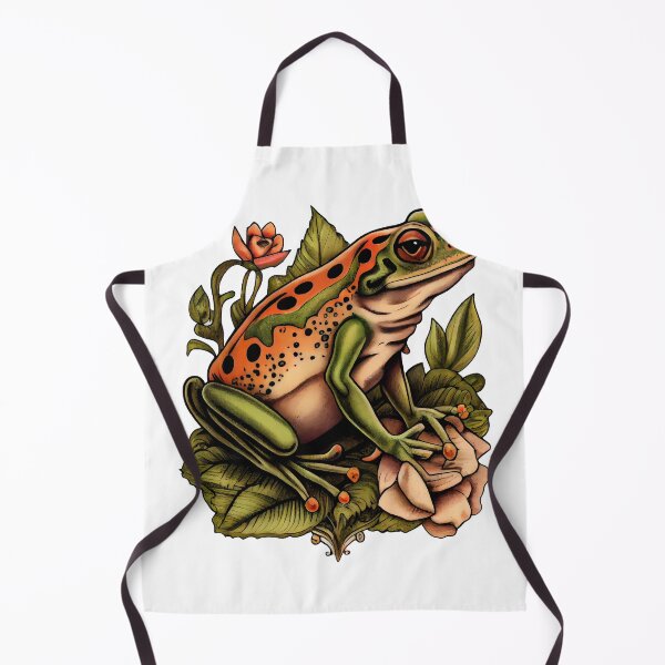 Item preview, tattoo frog designed and sold by TourDePassion.