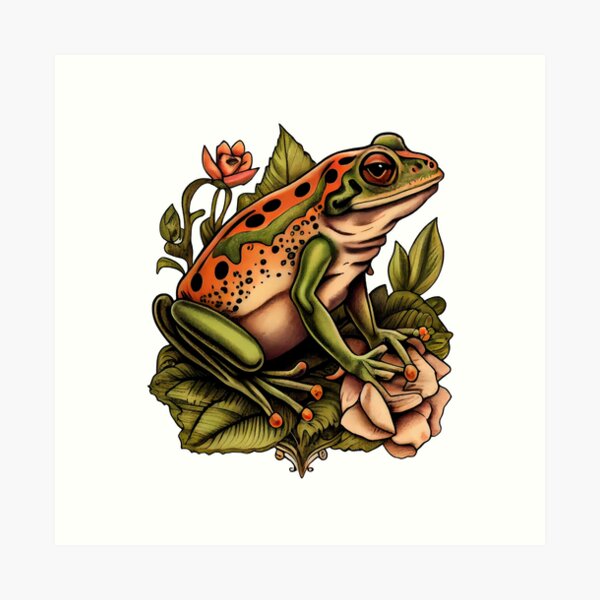 Top more than 70 trad frog tattoo super hot  thtantai2